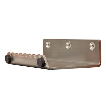 Hampton Products Intl 5 in. Stainless Steel Hands-Free Door Pull, Silver 5031022